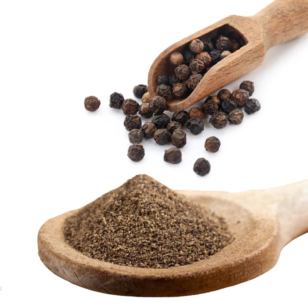 100% High Quality Herbs and Spices Food Ingredient Vietnamese Black Pepper Powder 18 Mesh