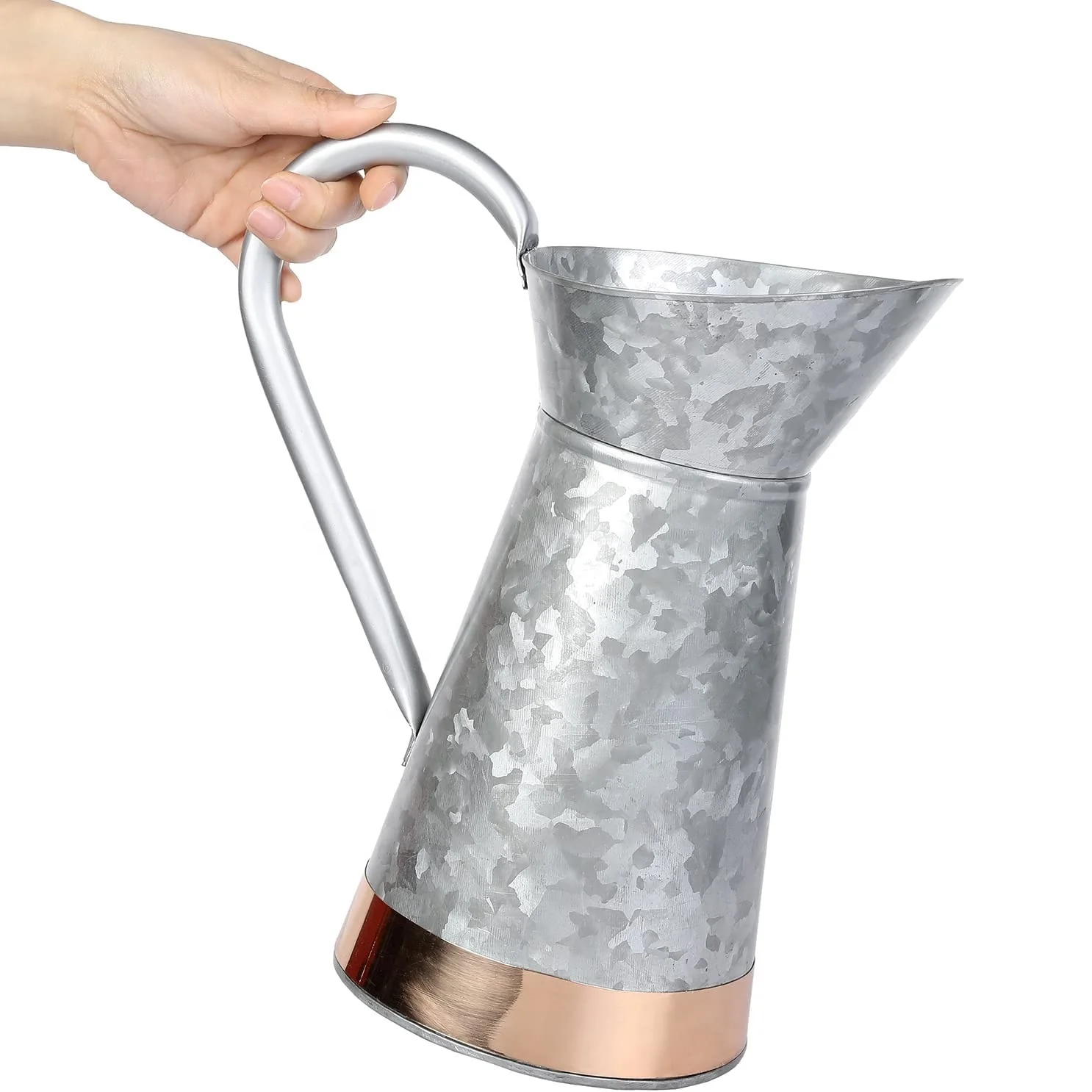Reasonable designed water pitcher embossed structured serving jug hot and cold drinks serving kettle