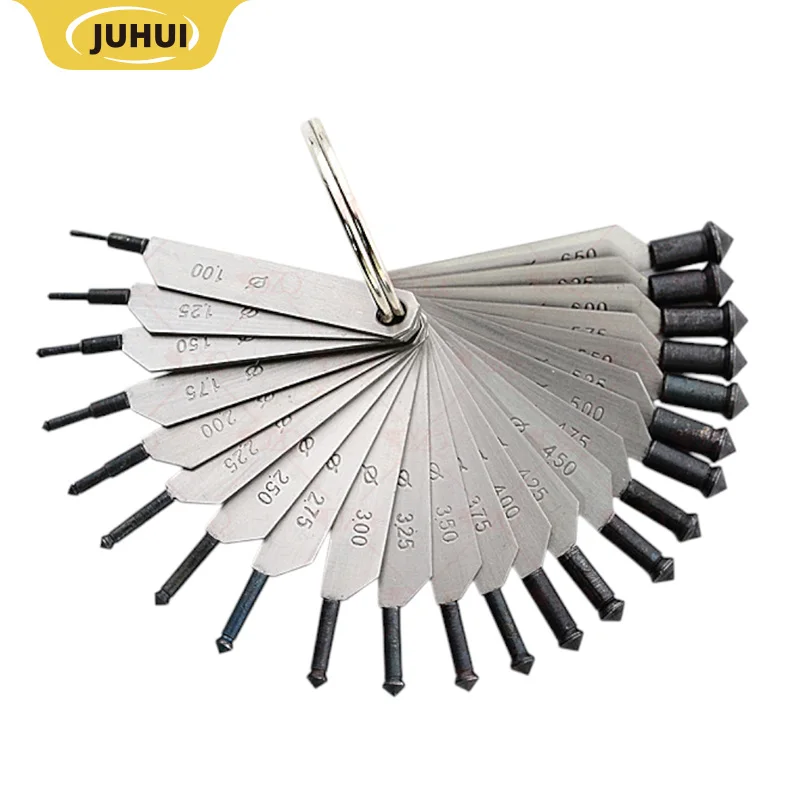 Quick Gemstone Measuring Tool, Stone Setting Gauge, Wax Setting and Diamond Measuring Instrument for Jewelry and Gem Setting