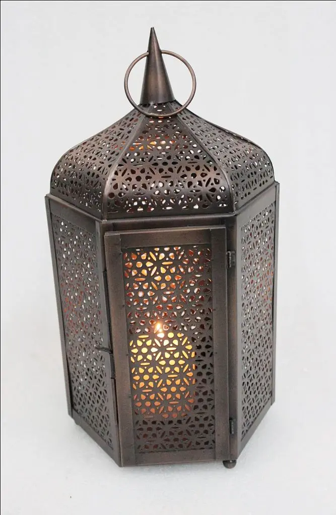 Best Sale Latest Decorative Glass Mosaic Candle Lantern Custom Matte Antique Luxury Garden Lighting Home Decor
