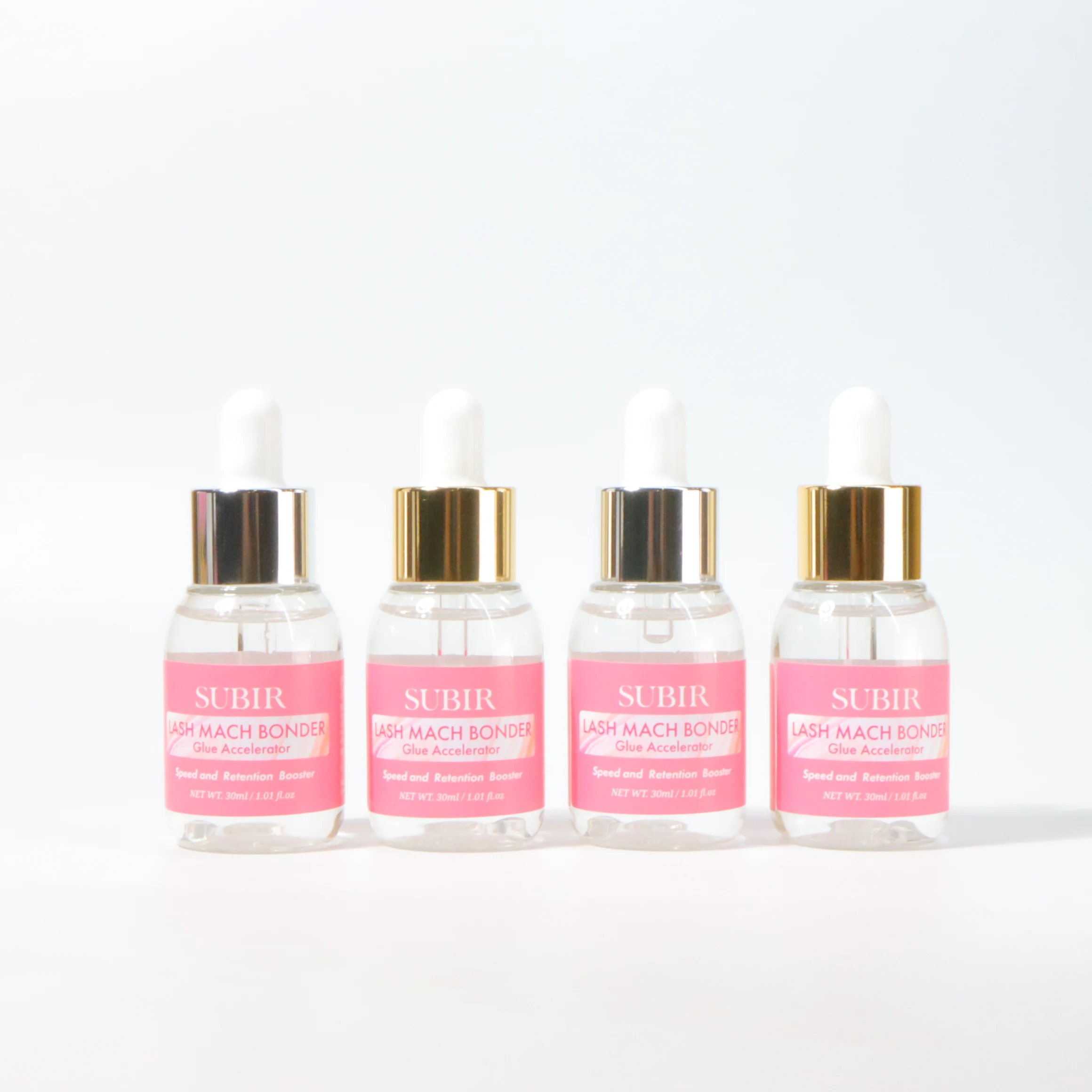 KOREA ORIGVEGUN LASH BONDER For Eyelash extension glue Boost Curing Speed and Retention Water Proof ISO22716 GMP Quality