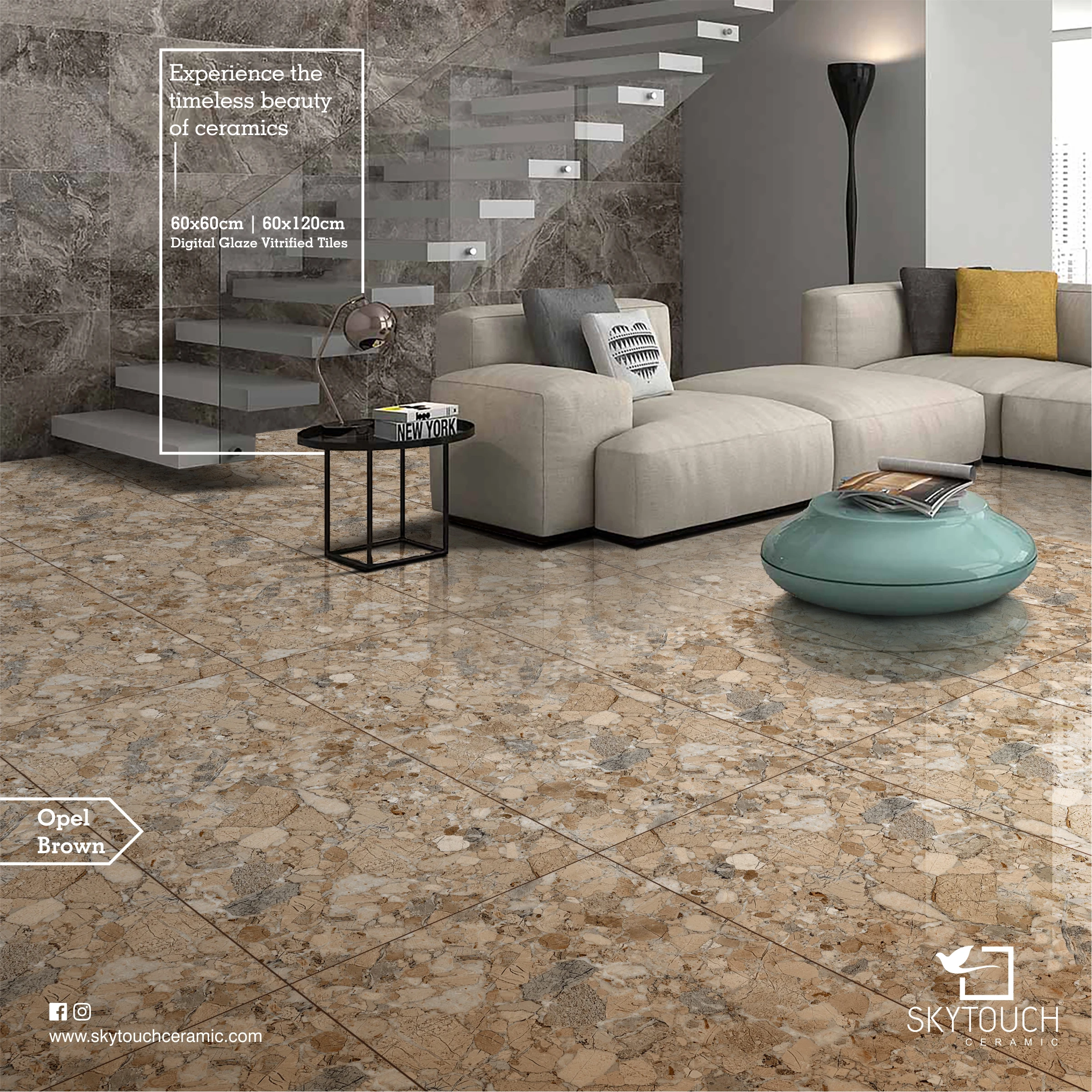 Glazed  Wholesale Price Gloss Finish Porcelain Tiles floor and wall tiles 60x60 60x120 floor tiles line stone polished porcelain