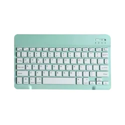 Ultra Slim Keyboard Rechargeable Wireless BT Tablet Keyboard for iPad Smartphone PC MacBook Android iOS Windows Device