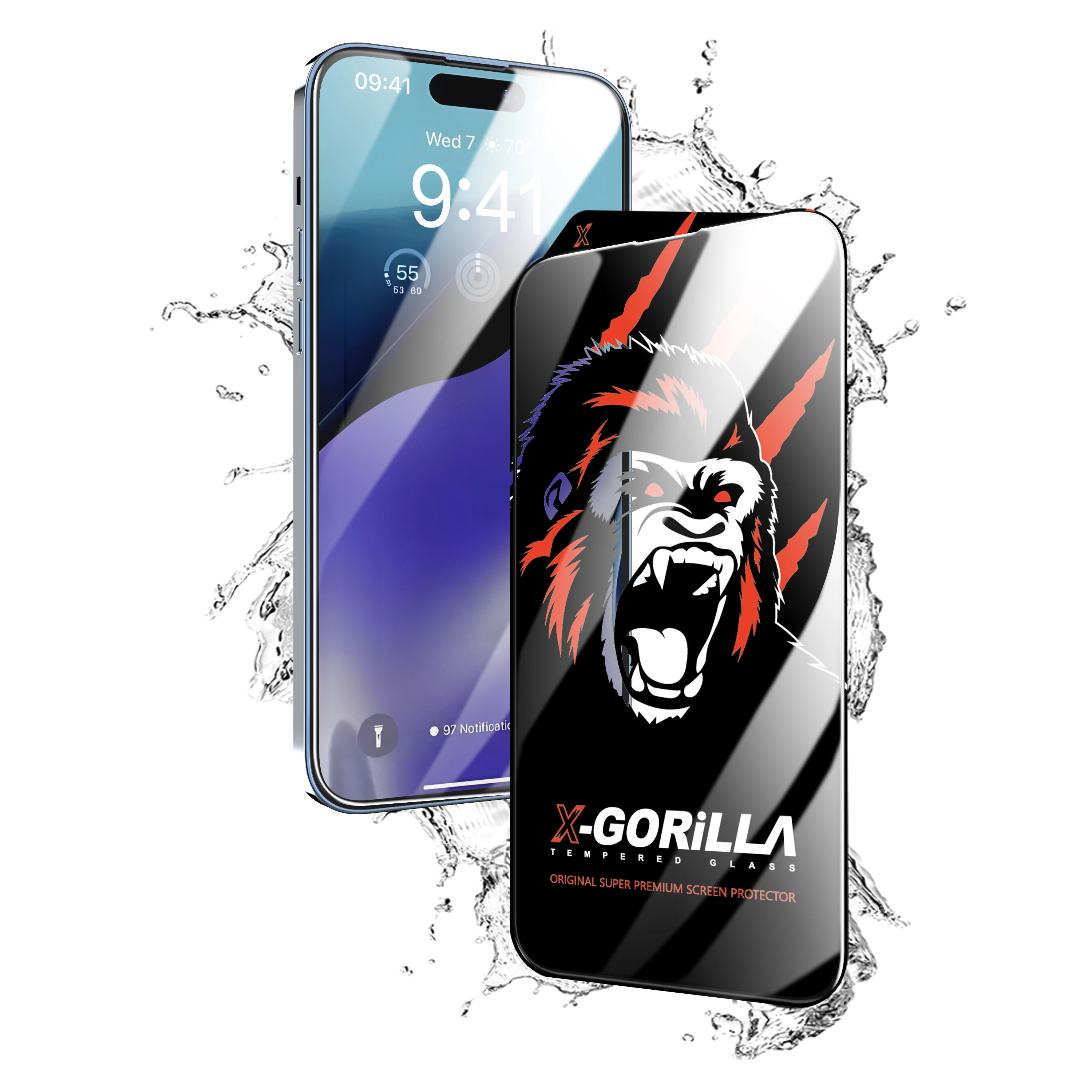 High Quality kingkong Anti Dust Protectors Protection Screen Protector Baiko King Kong Tempered Glass For Iphone 13 Pro Max 14