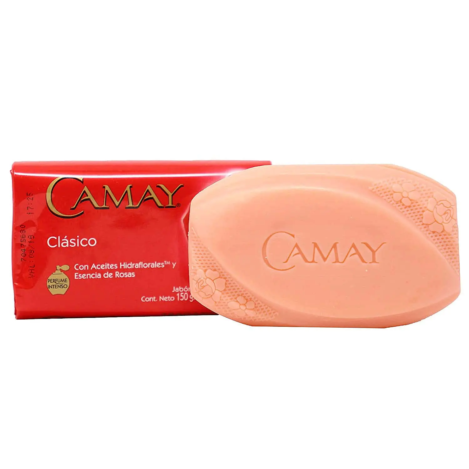 Camay Classic Bar Soap - Enriched with Rose Essence - 4.98 Ounce Bars - Pack of 6 - Delicate Fragrance, Gentle