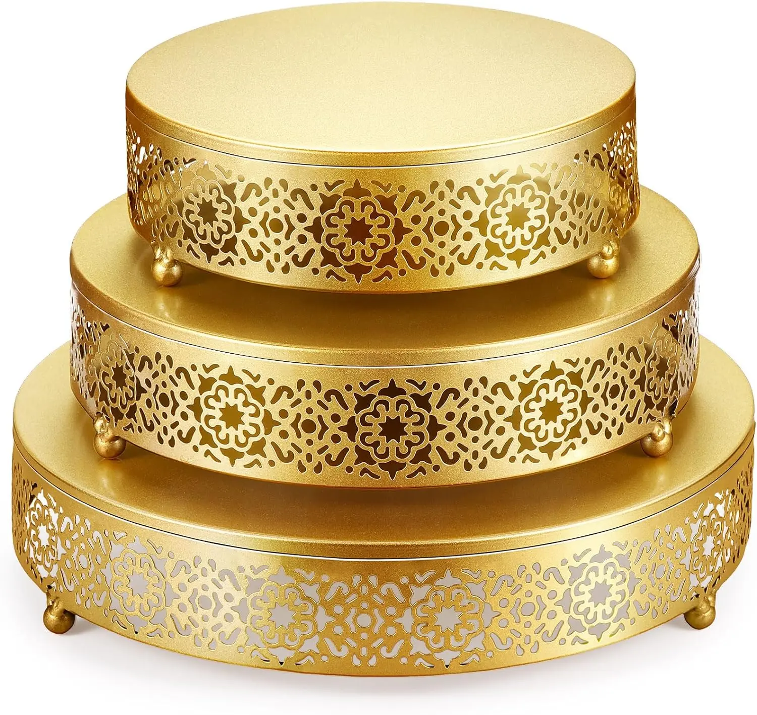 Оптовая продажа, 3 шт., набор подставок для торта