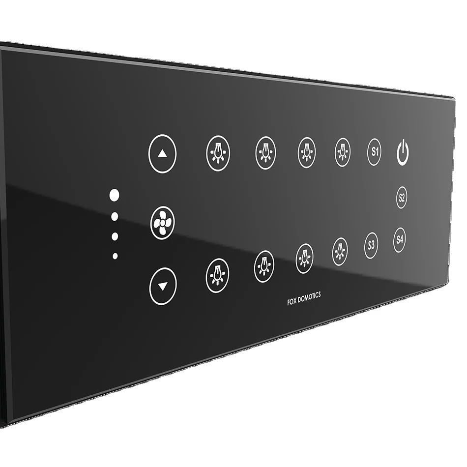 Attractive module manufacturer of Wifi smart wall touch switch control with voice control Alexa touch IR remote
