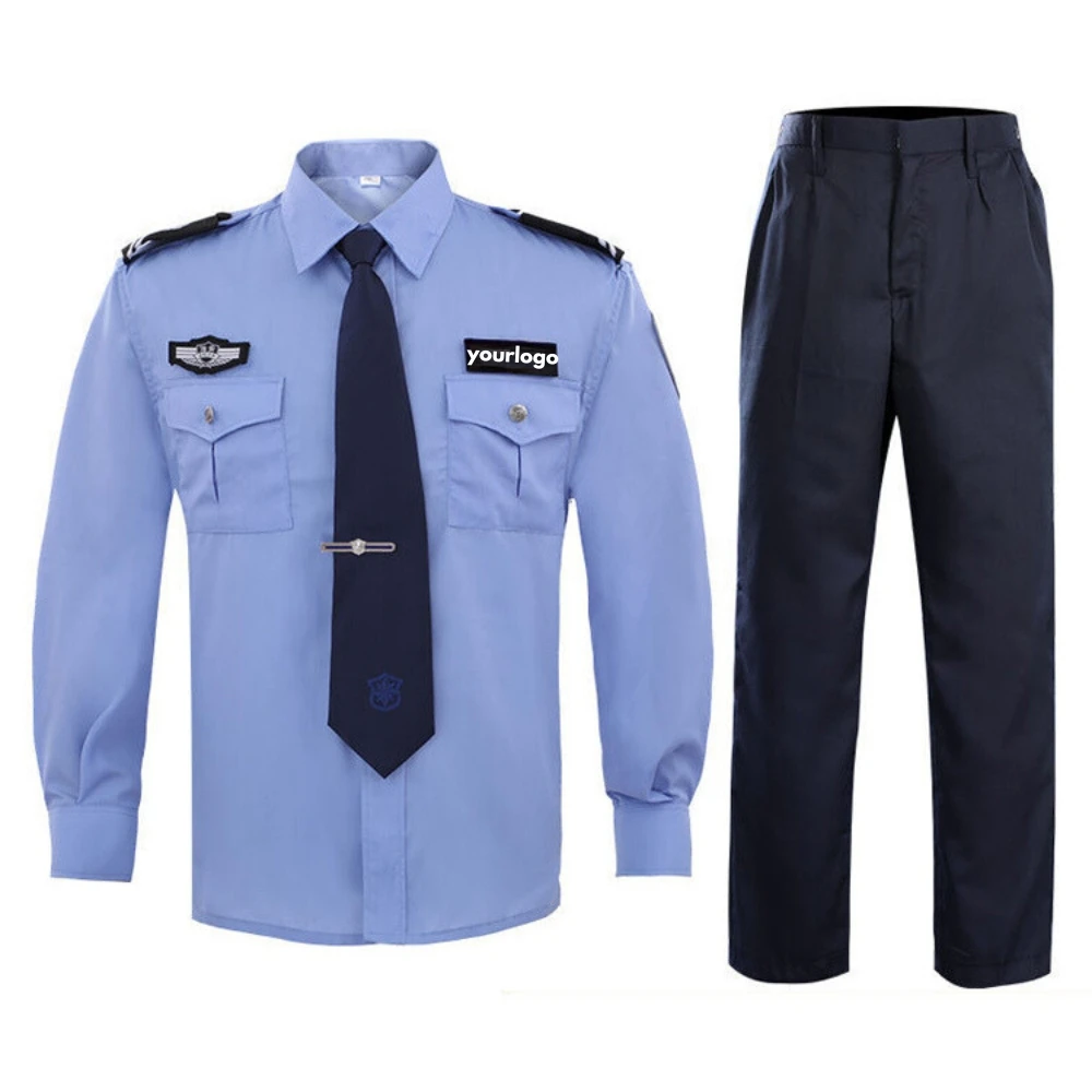 Customize Long Sleeves Short Sleeves Shirt Guard Uniform Security Workwear Airport Security