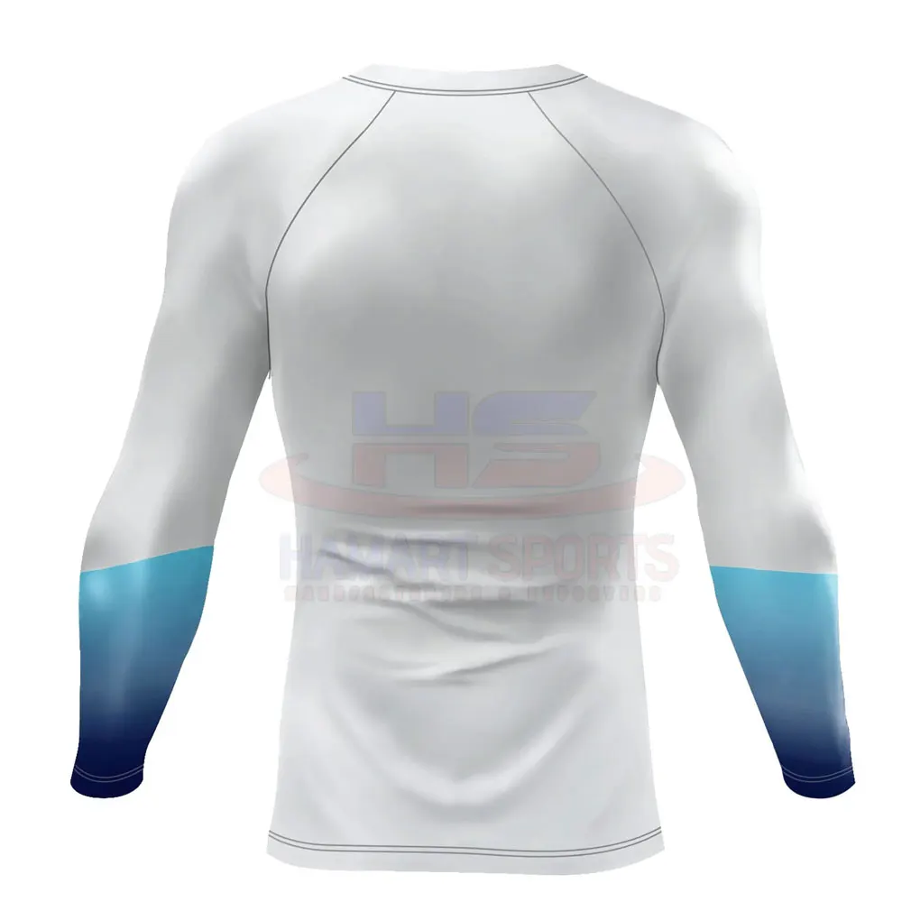 Fully Customized Logo MMA Rash Guard For Sale Breathable Gym Wear Men Rash Guard