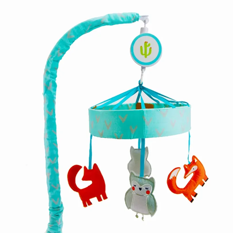 Wholesale Fashionable Plastic Washable Customized logo Baby Crib Music Mobile
