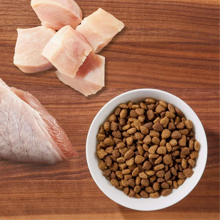 PROACTIVE HEALTH Adult Indoor Weight Control & Hairball Care Dry Cat Food with Chicken & Turkey Cat Kibble, 7 lb. Bag