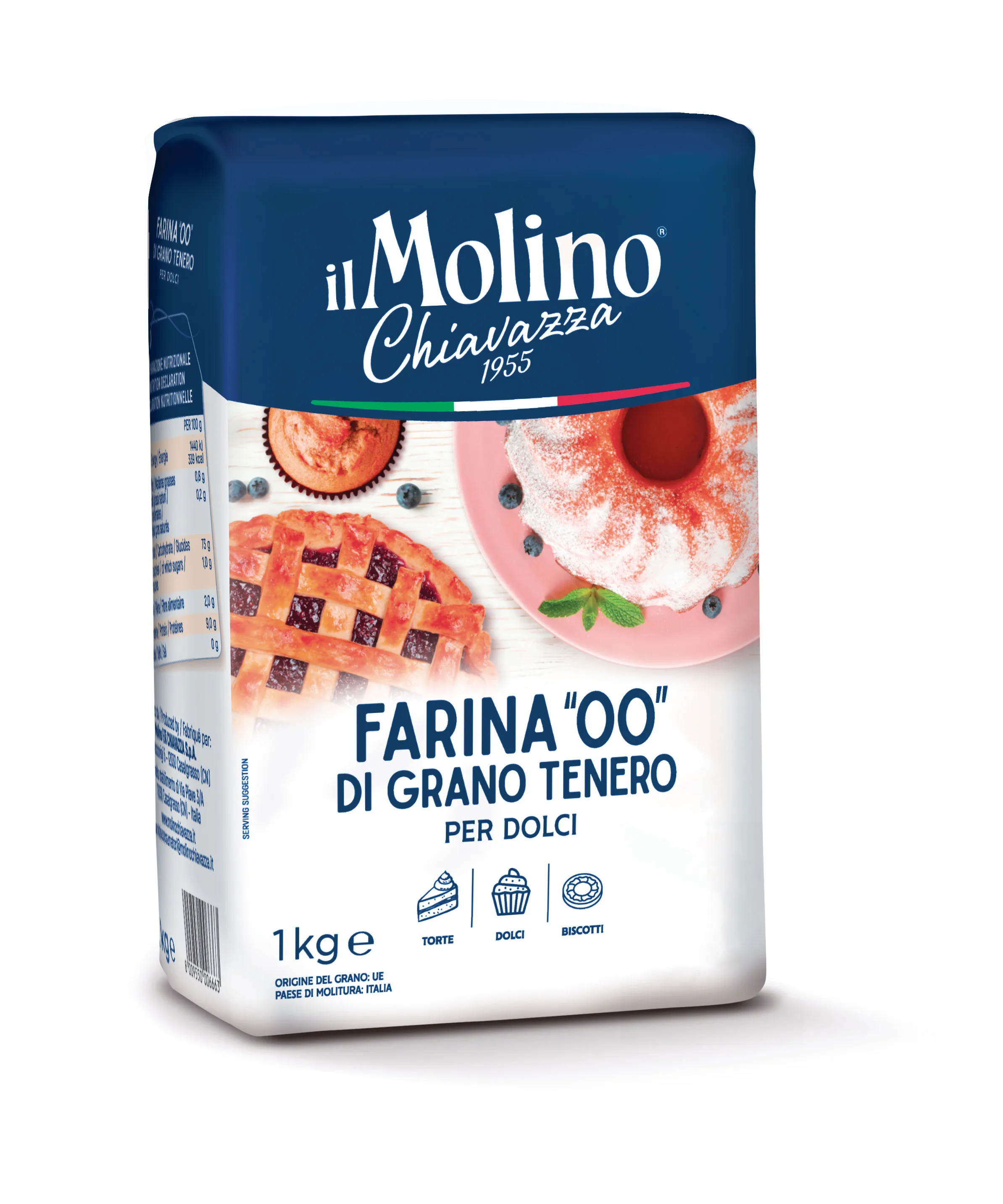 High Quality 100% Natural Flour SOFT WHEAT FOR CAKES 00 Ideal for Professional Uses Made in Italy Ready for Shipping