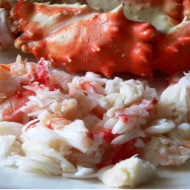 Замороженное крабовое мясо приготовленное оптом идеально подходит для больших скоплений/свежеприготовленное замороженное в виде сырого краба