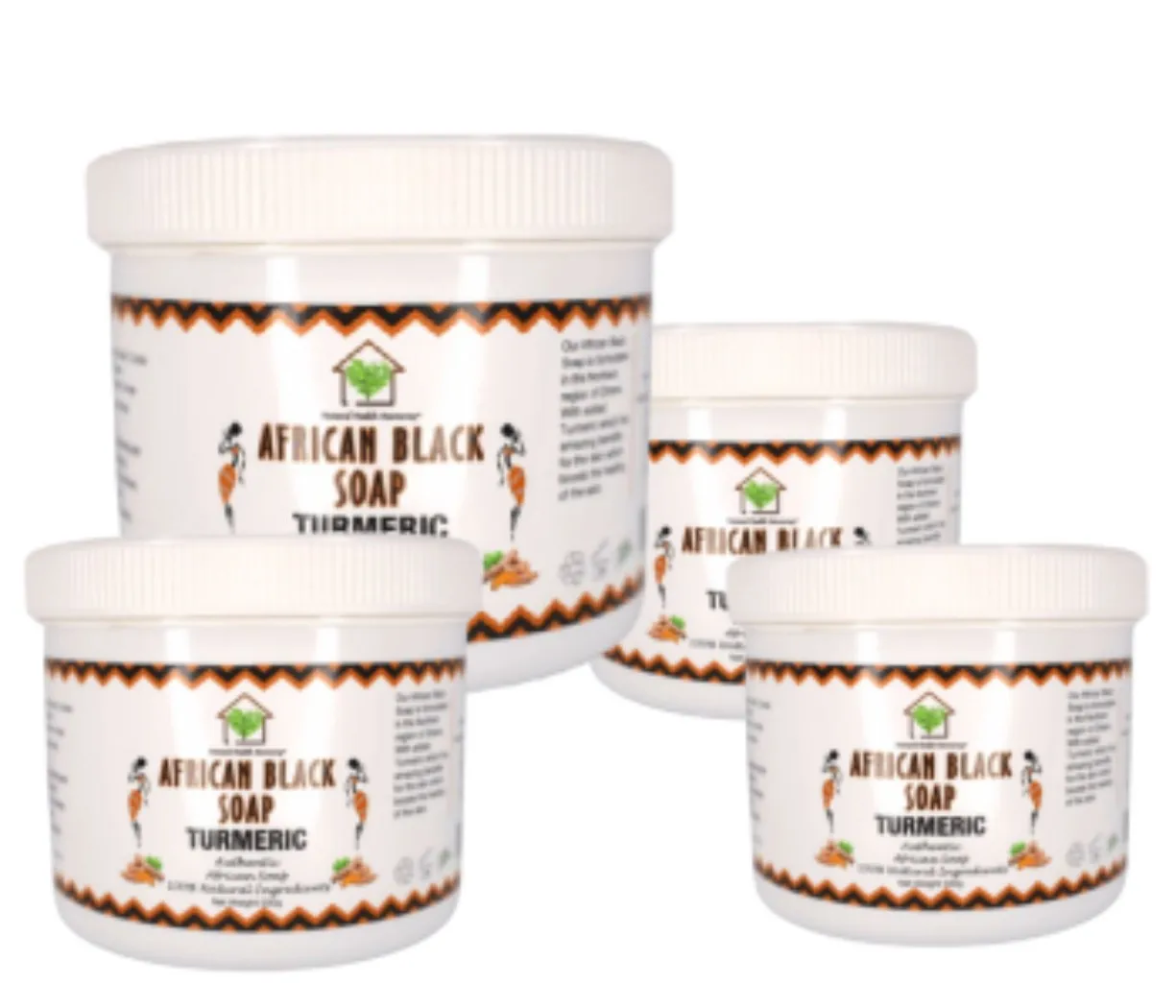 Африканская черная ванна для мыла, куркума, быстрая доставка