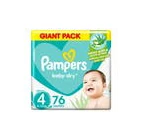 Pamper Diapers Tape Type Diaper Wholesale Baby Good Quality Soft Breathable Disposable Baby Tape Diaper 80pieces 1bags