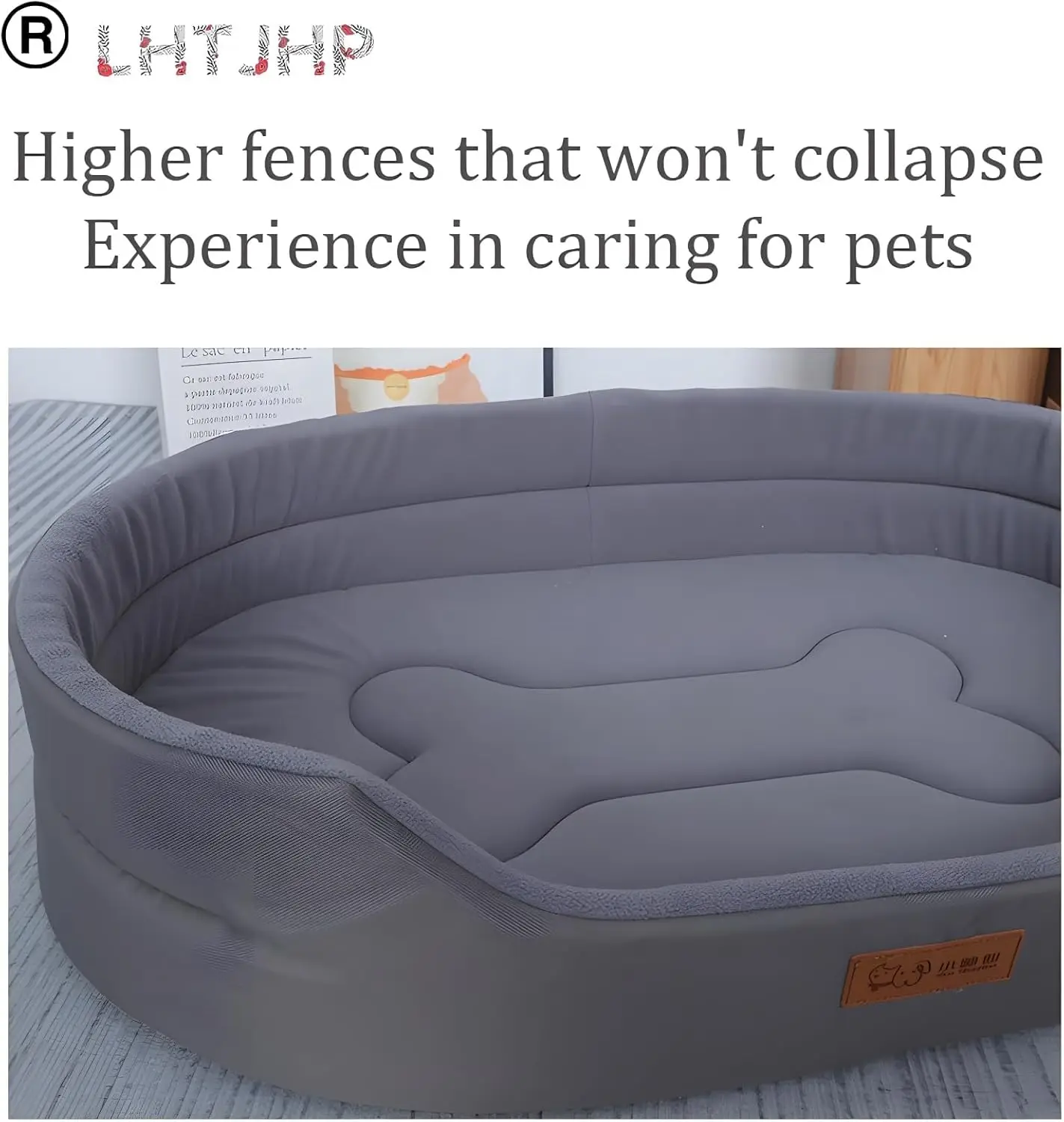 Double-sided four seasons available large size large dog bed house sofa dog kennel soft wool pet dog cat mat