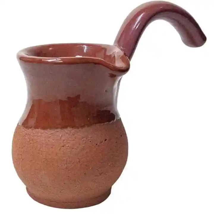 Глиняные турецкие кофейники традиционные натуральные оптовая продажа Заказные цвета и дизайн с ручкой для керамического вармета турецкого