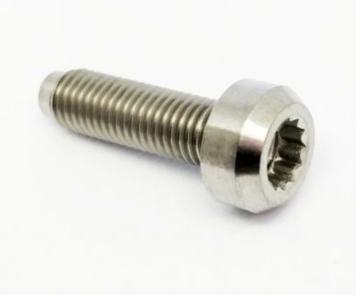 Grade 5 Ti6Al4V Forged Titanium Split Rim Bolts Screws For Wheel BBS M7 X 24mm BBS M7 titanium split rims screw