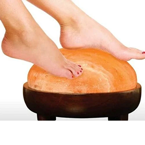 Himalayan Rock Crystal Salt Bath Soap 0.280 Kg Size 4 x 2.5 x 1.5 Inches Natural Cleansing Material Salt Lamp