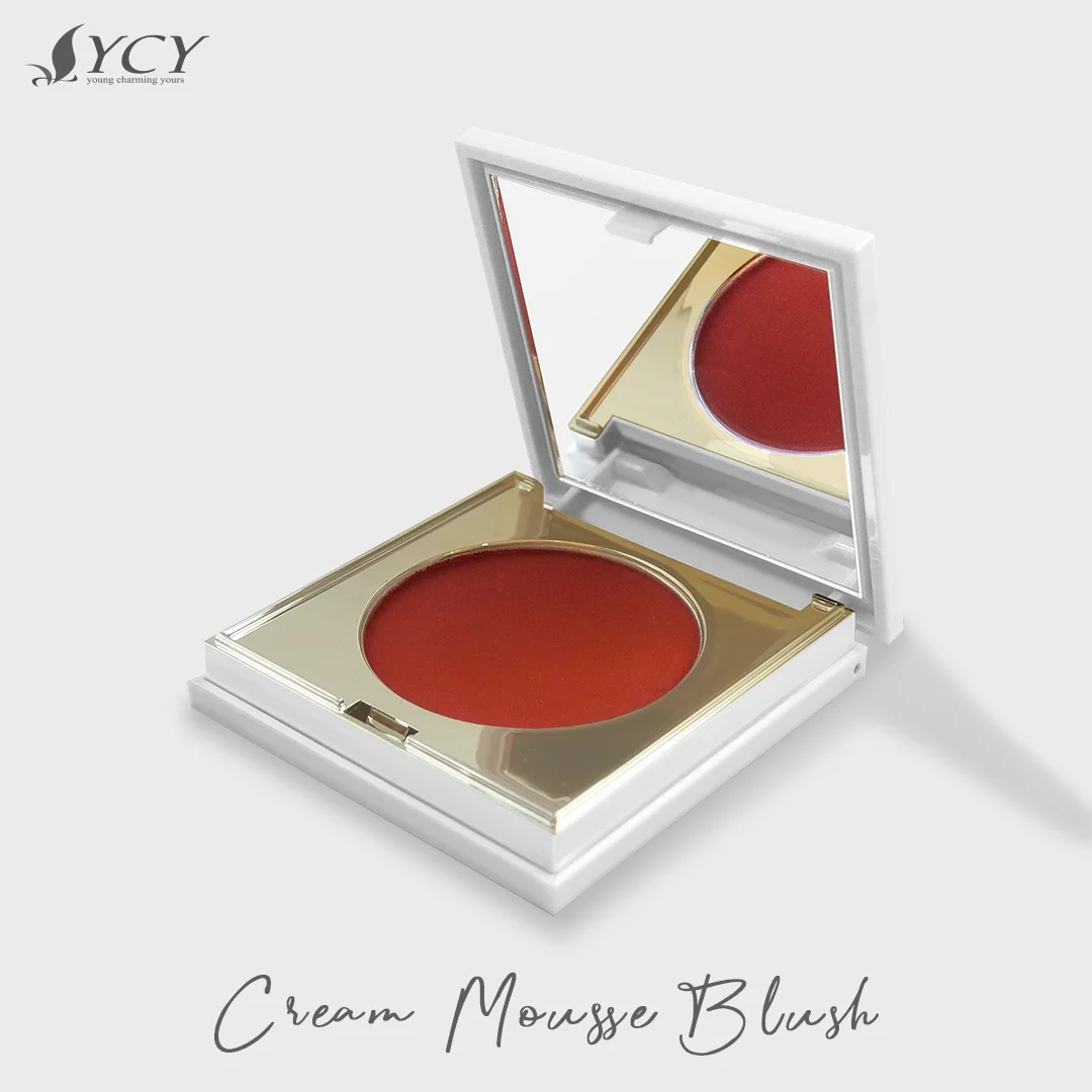 Крем для макияжа веганские румяна крем Мусс Румяна