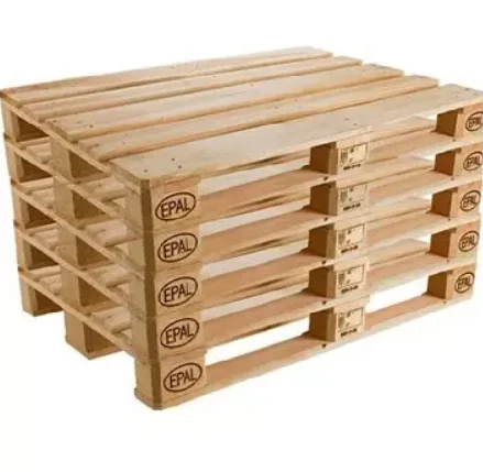 Cheap Price Wood Pallets Wood Pallet Europe Wood Storage Trays with Metal Handle