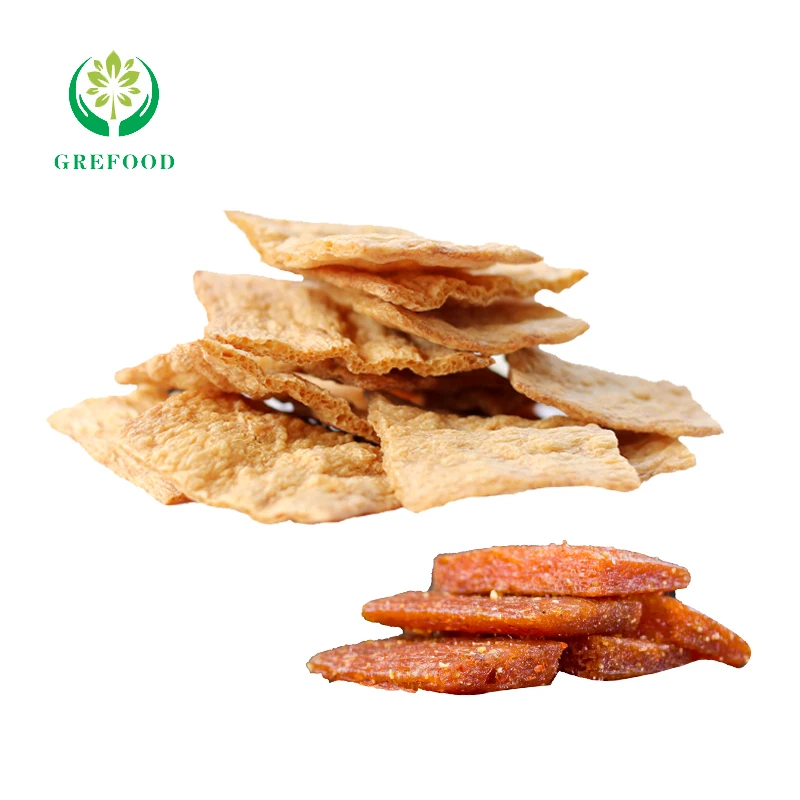 Grefood Wholesale high quality textured vegetable protein MUI TVP Snack Food TVP textured soy protein for snack food