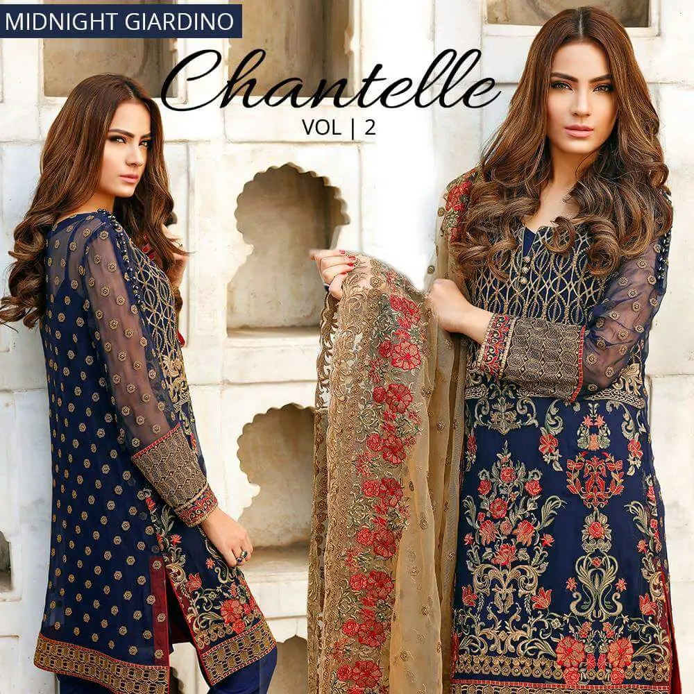 Modern Fashion Designer Indian Pakistani Lawn Linen Cotton Georgette 3 Piece Suits Available on Wholesale Price.