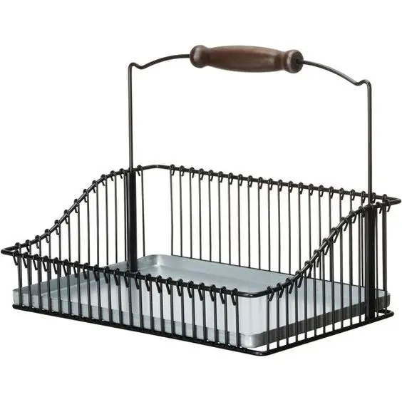 Small Hand Grip Vegetables Basket Home Decor Best Selling Wicker Bucket Table Top Hanging Kitchen Ware for Carrying Fruits