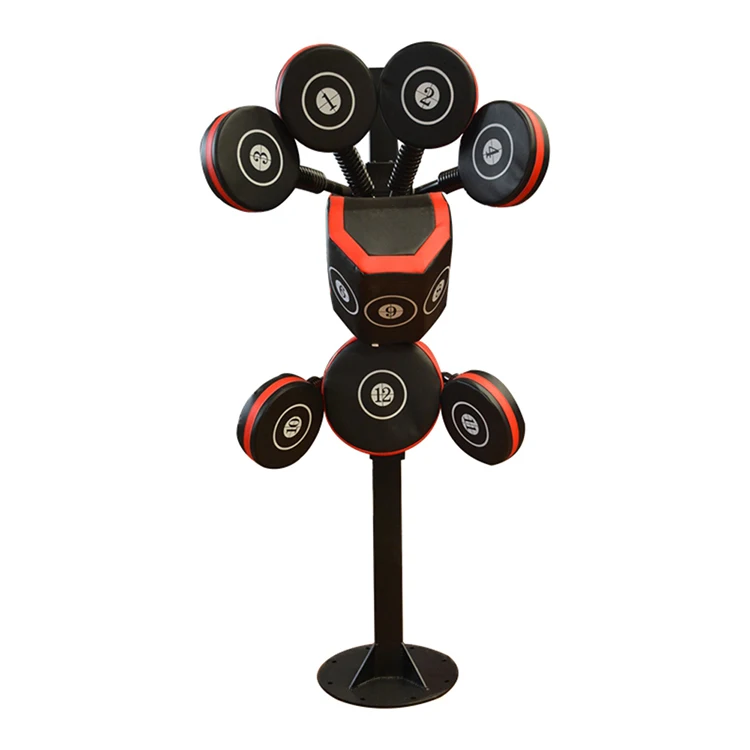 Commercial Gym Equipment Adjustable Boxing Mitts Single Station Body Fitness Set OEM Master Boxing Stand for MMA Use