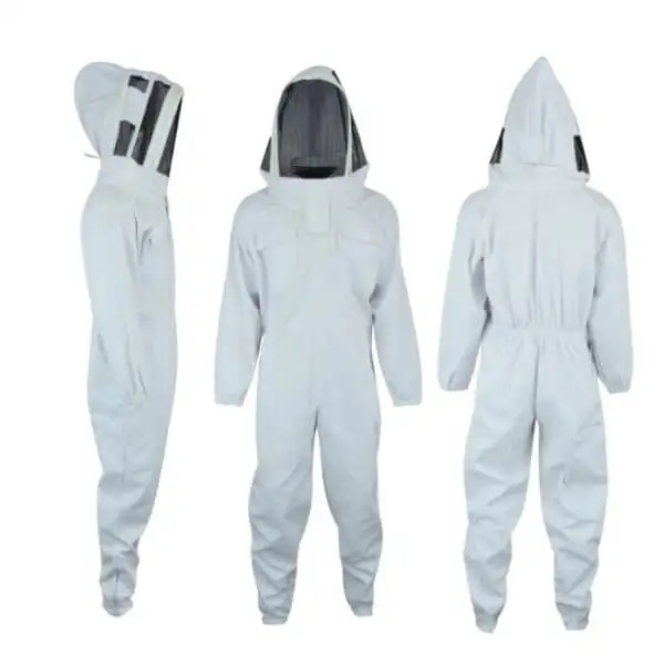 Children Beekeeping Safety Clothing Attacked Veil Cotton Ventilated Suit