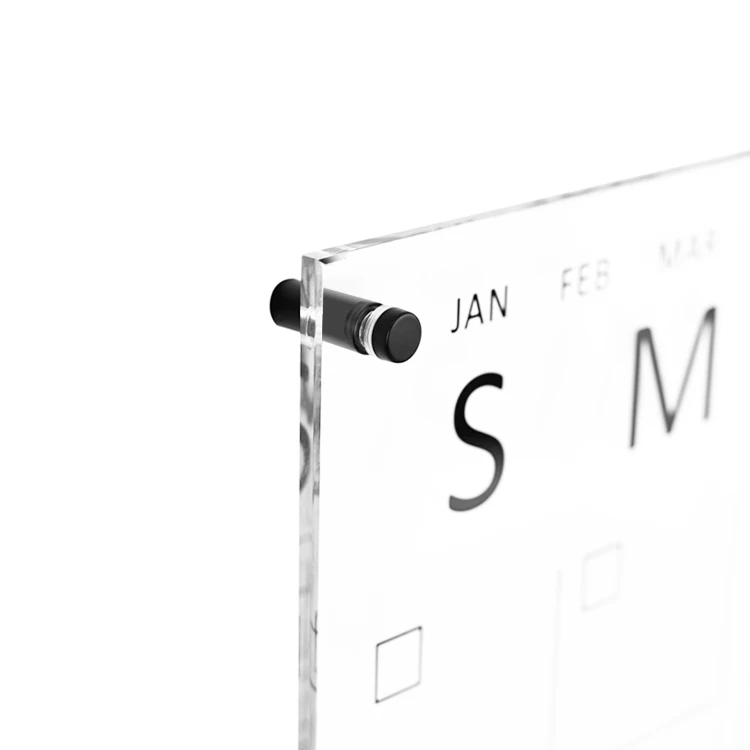 XianHui 3mm Acrylic Calendar Board Online Calendars With Weekly scheme