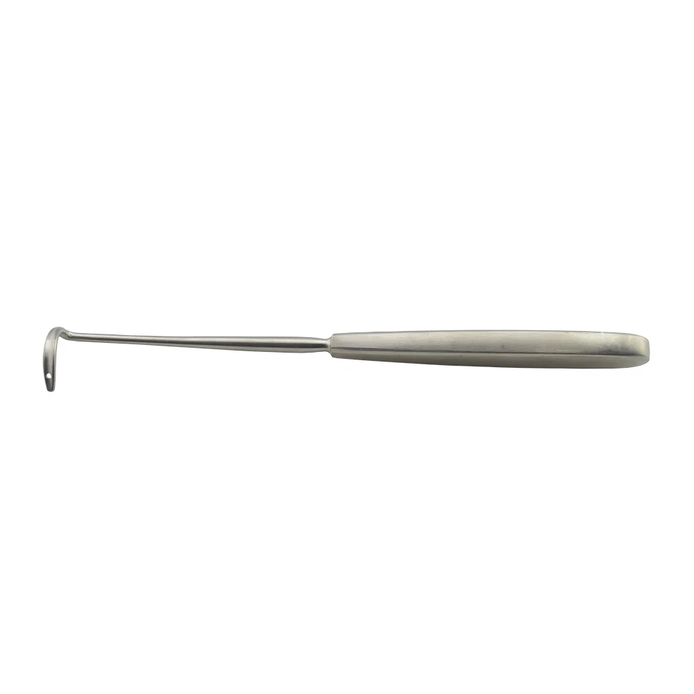 Wholesale Manufacture Deschamps Ligature Needle for the Left Hand Small Curved Sharp 20.0cm Medical Suppliers