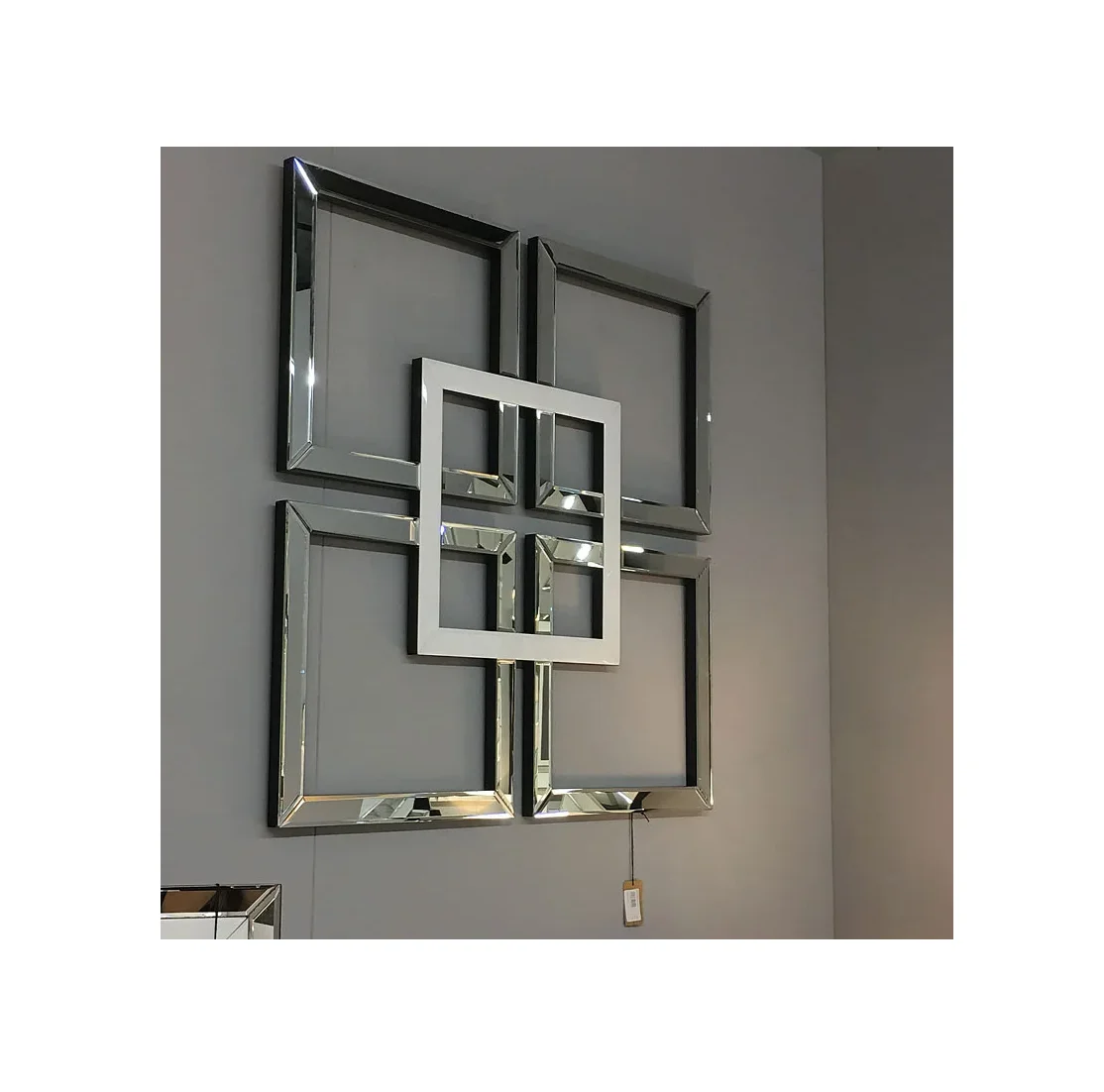 Modern Gold Butterfly Abstract Porcelain Painting Art Work With Aluminium Metal Framed For Living Room Decor