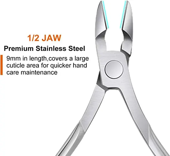 Cuticle Nippers Nail care Cuticle Cutter  Skin Nipper Fingernails and toe nails for manicure cuticle shaping and nail implanting
