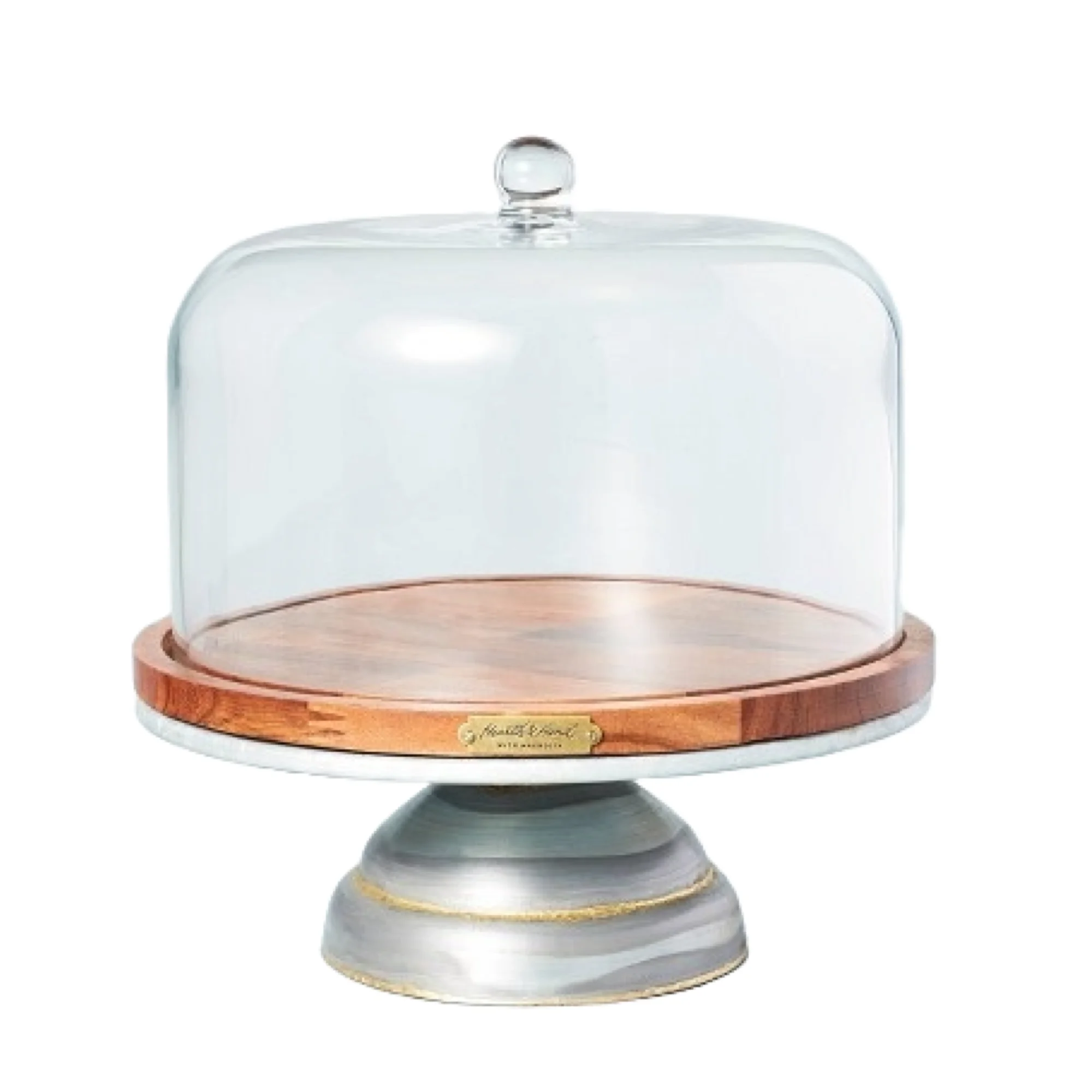 Wholesale Highest Quality Metal Dome Glass Cake Stand For Party Suppliers Most Precious Gift For Wholesale Suppliers