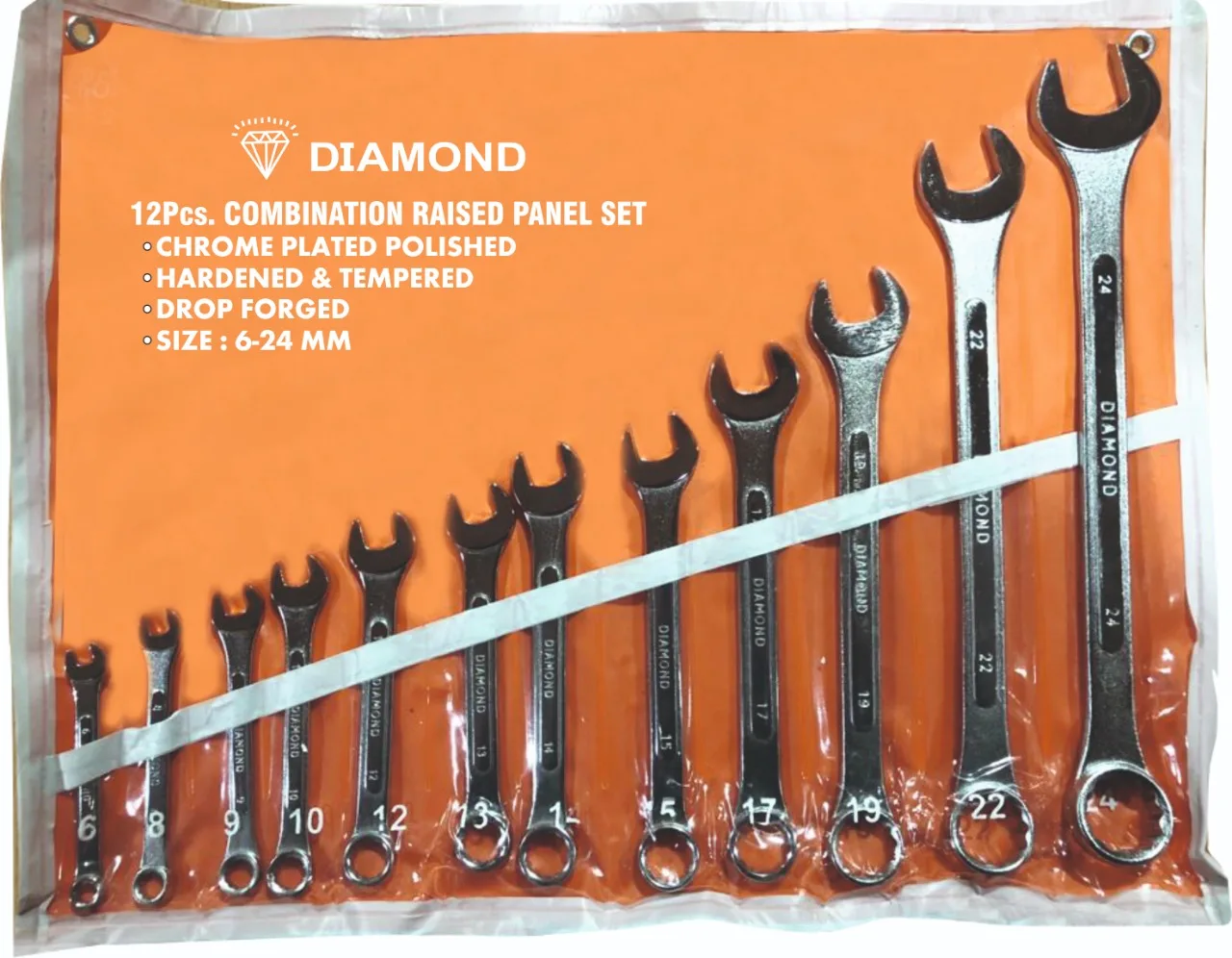 Plumbing Tool Wrenches in 11MM Combination Spanner Raised Panel Carbon Steel Head Available for Exports at Best Price