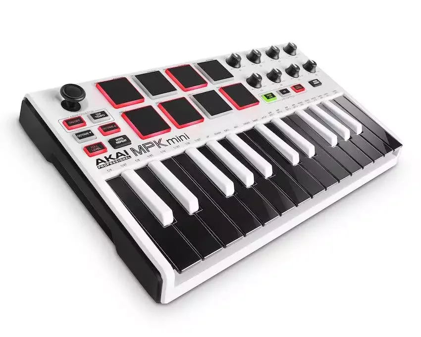 A-kai MPK Mini MK III Limited Edition White 25-key Keyboard Ready To Ship Controller READY TO SHIP