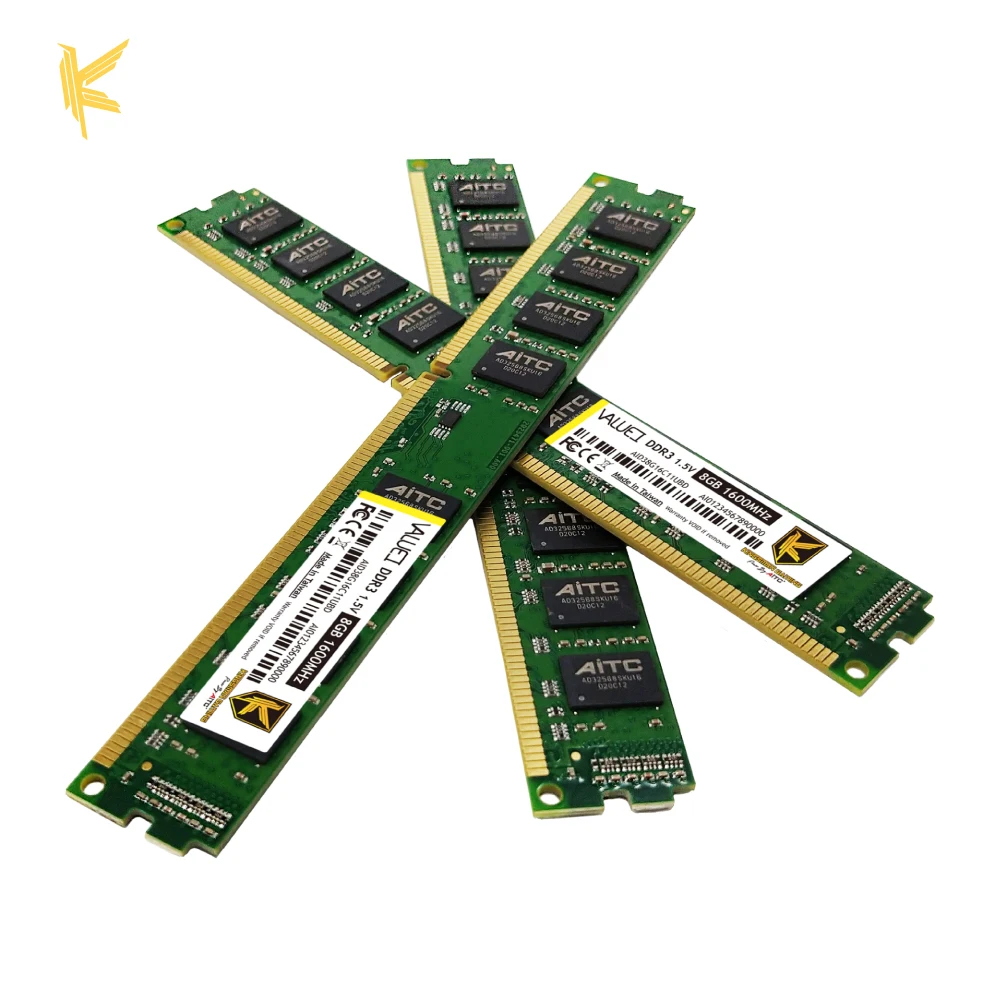 [AITC] 1600MHz 8GB PC3 12800 long dimm memoria ram