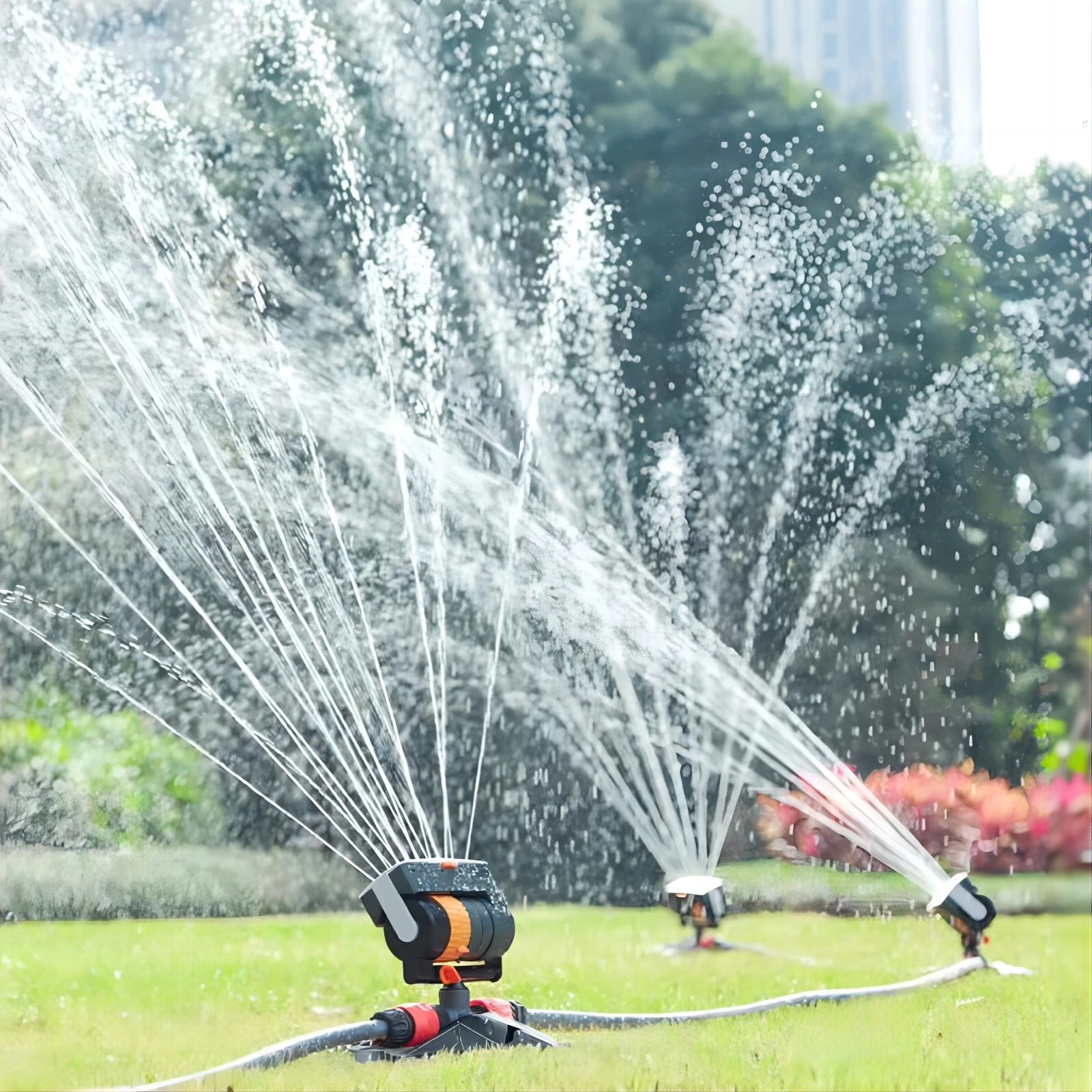 Garden Water Mini Oscillate Sprinkler For Yard Water,Flower Irrigation, Seed Water,