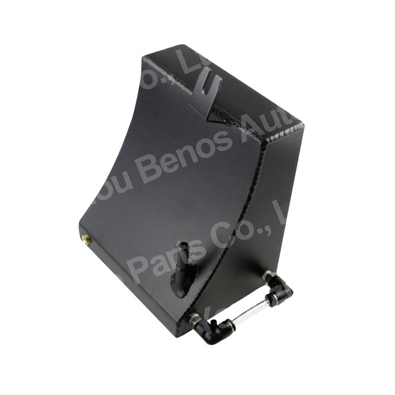 Aluminum Radiator Coolant Overflow Tank Can+CNC CAP For Nissan 240SX S13 Silvia