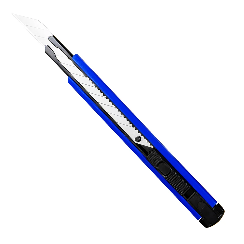 DANMI 9mm Safety Utility Box Cutter Knife with Snap Off Blades and Slide Locks Convenient Tools & Hobby Knife