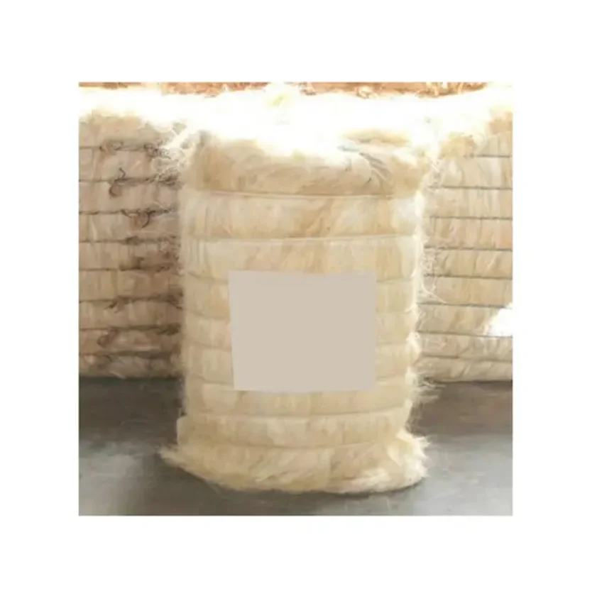 Hot sale Sisal Fiber Bleached White 100% Natural / quality sisal fibre / raw sisal fibre material