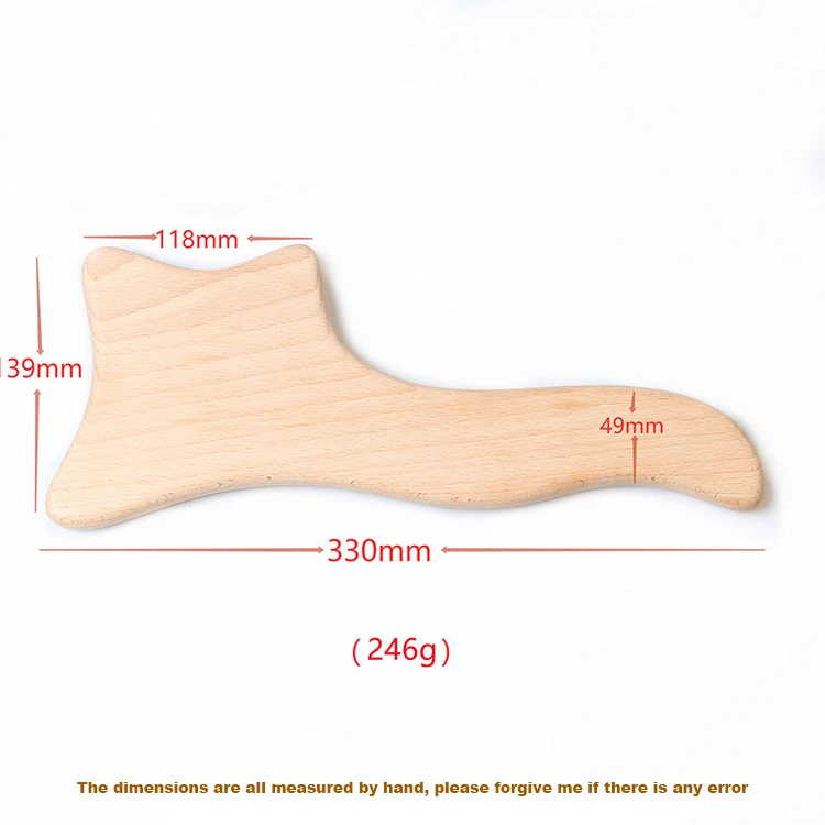 Новейший продукт деревянный массажер для всего тела полезные инструменты массажа спины ролик