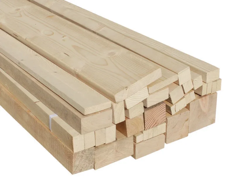 Spruce Cedar Solid Wood Boards Sawn Timber Lumber for Construction, Interior and Furniture Production