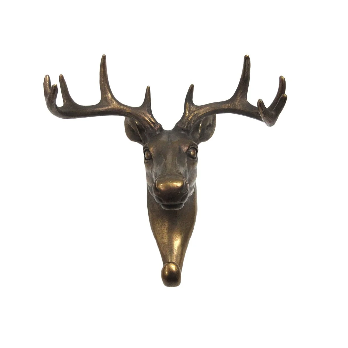 Latest Moose Head Home and Office Metal Wall Decoration Animal Mounted Heads for Hotel