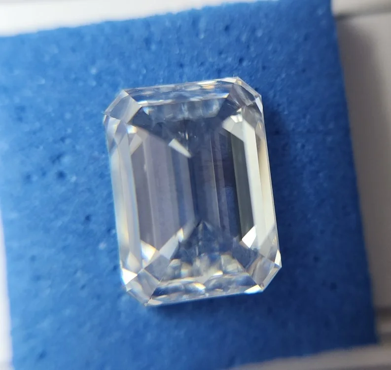 0.30 ct To Above lab grown IGI Certificate 3.03 Carat F color VVVS 2 CVD HPHT Emerald Cut Lab Grown Diamond Fancy cut Diamonds
