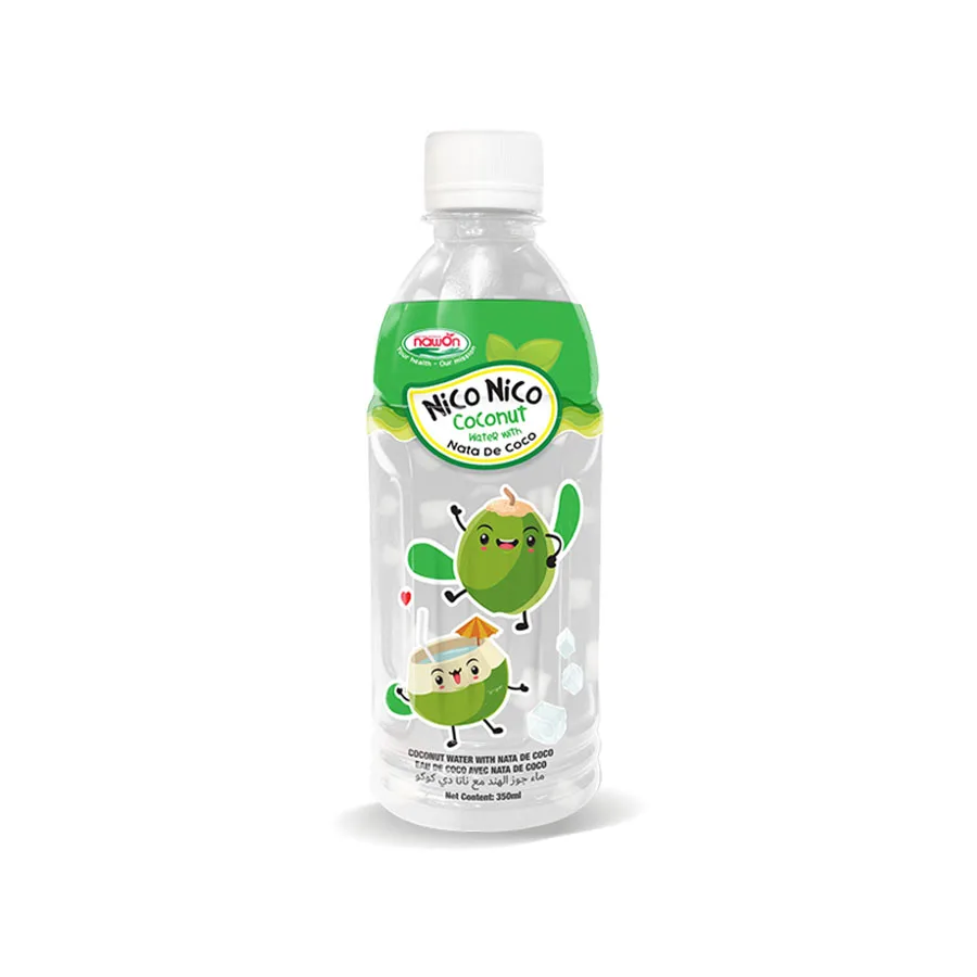 350 мл NAWON Органическая бутылка Nata de Coco для домашних животных вьетнамский кокосовый сок фруктовый и овощной кокосовое желе 30% напитков