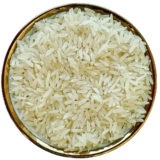 FREE SAMPLE 1509 CREAMY WHITE BASMATI RICE CURRENT CROP AVERAGE LENGTH 8.4 MM 50 KG PP BAG PACKING FACTORY STUFF READY TO EXPORT