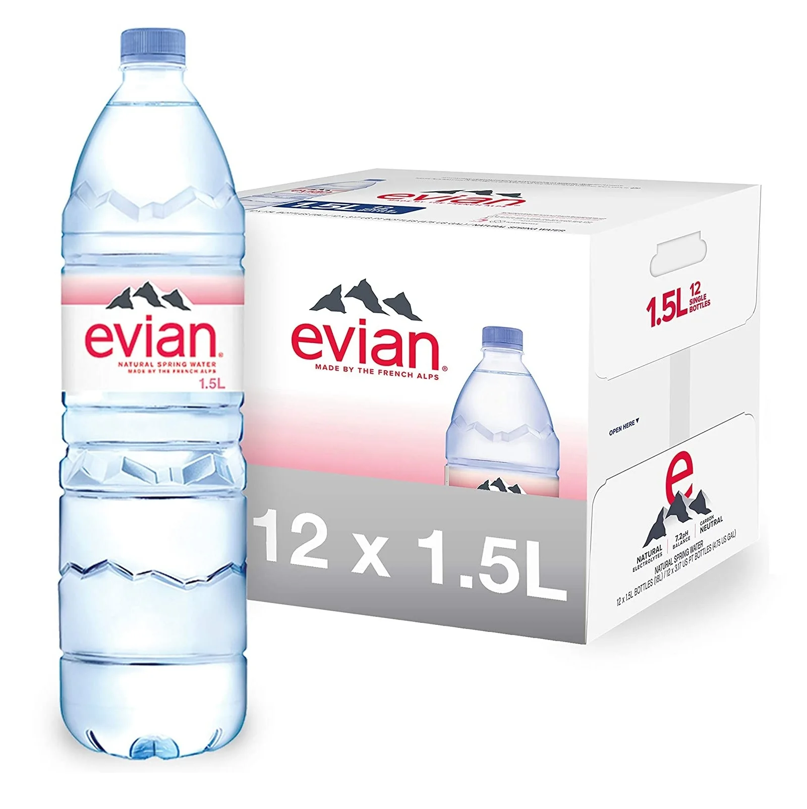 Оригинальная минеральная натуральная пружинная вода Evian по низкой оптовой цене