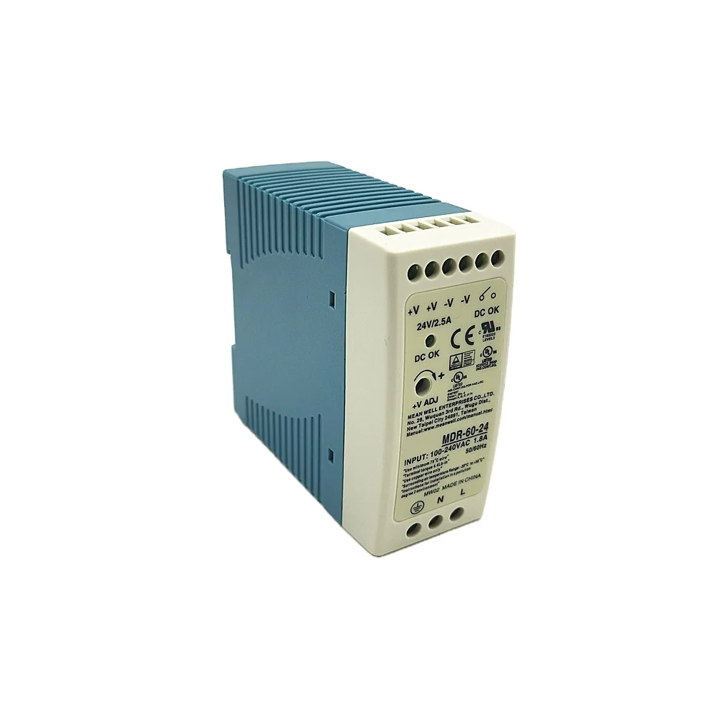 New professional MDR DIN switching led power supply super quality AC/ DC 60W 12V, 5A switching power supply driver for led strip